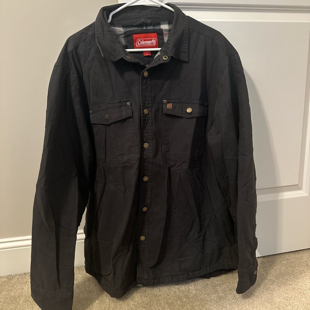 Coleman Charcoal Men's Shirt Jacket